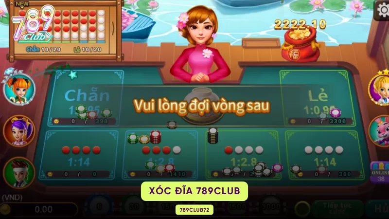 Xóc Đĩa 789Club – Luật Chơi, 6 Cửa Cược & Chiến Thuật Quản Lý Vốn